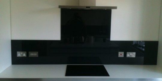 Glass Kitchen Splashback