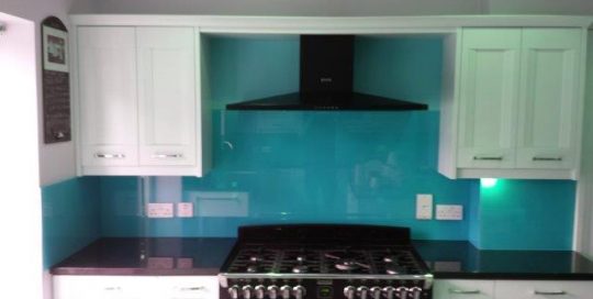 Glass Kitchen Splashback