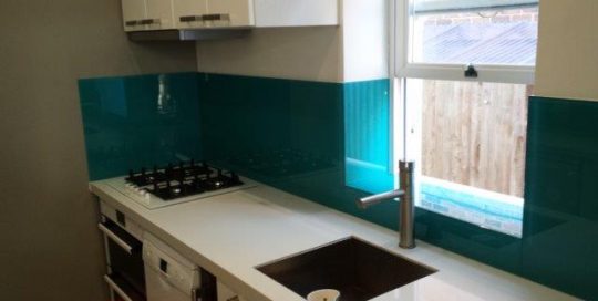 Glass Kitchen Splashback