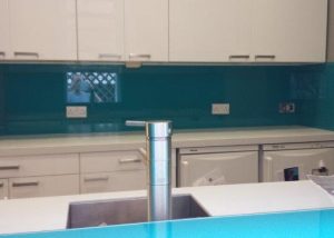 Glass Kitchen Splashback
