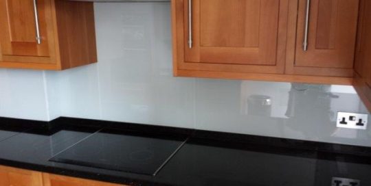 Glass Kitchen Splashback