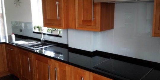 Glass Kitchen Splashback