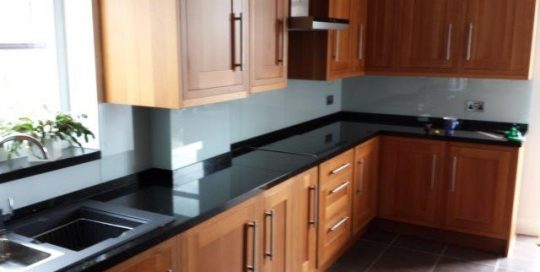 Glass Kitchen Splashback