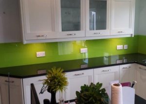 Glass Kitchen Splashback