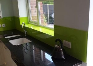 Glass Kitchen Splashback